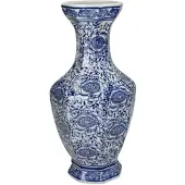 HD Living Vaas Blue 15 x 15 x 30 cm