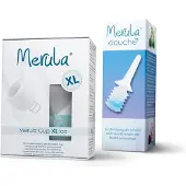 Merula XL Menstruatiecup & Douche - Ice - Hygiënisch - XL Formaat - Handige Vaginale Douche