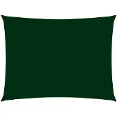vidaXL Zonnescherm rechthoekig 2x4,5 m oxford stof donkergroen