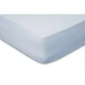 Eleganzzz Hoeslaken Katoen Perkal 35cm Hoekhoogte - licht blauw 80x200cm