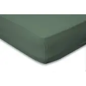 Eleganzzz Hoeslaken Katoen Perkal 35cm Hoekhoogte - grenat green 90x200cm