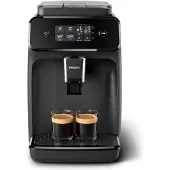 Philips series 1200 - Volautomatische Espressomachine - Keramische molen - AquaClean - 15 Bar - 1,8 L inhoud - Koffiemachine met bonen - Mat Zwart - EP1200/00