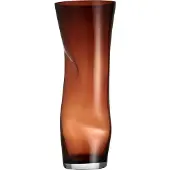 Orrefors Squeeze vaas Sunset brown