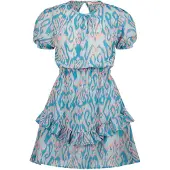 Vingino Jurk Paxie Meisjes Blauw 176