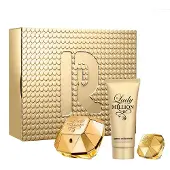 Paco Rabanne Lady Million eau de parfum 80ml , bodylotion 100ml en miniatuur 5ml.