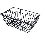 Basil Cairo Luxe Fietsmand - Achter- Staal - Zwart