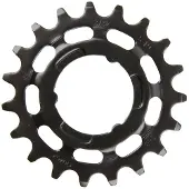 Kmc Tandwiel 19T - Gehard Chromoly Staal - Zwart - Voor Shimano Versnellingsnaven