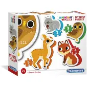 Clementoni Forest Animals 2+3+4+5 stukjes