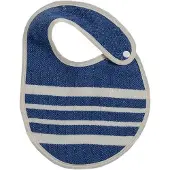 Lalay Baby slabbetje Krem Sultan royal blue van Lalay