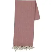 Lalay Hamamdoek ZigZag dusty rose van Lalay