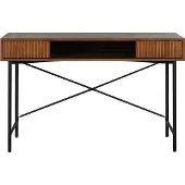 Livin24 Bureau Maury rustiek eiken 120x55x77 cm