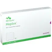 Mesoft Mepilex 10cm x 20cm 5 St Compressen