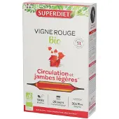 SuperDiet Super Diet Rode Wingerd Bio Circulatie 20 St Drinkbare ampoules
