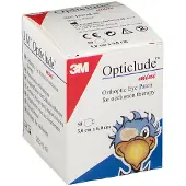 3M Opticlude Mini Oogpleisters 5 cm x 6 cm | 50 stuks