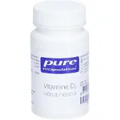 Pure Encapsulations Vitamine D3 1000 IE | 60 capsules