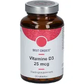Best Choice Vitamine D3 25mcg 60 St Tabletten