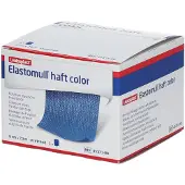 Elastomull Haft Blauw 45371-00 6cm x 20m 1 St Gaasverband