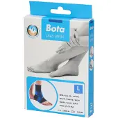 Bota Plus AB Enkel + Velcro Rechts L (23-25 cm) Zwart | 1 stuk
