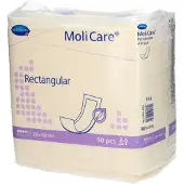 Molicare Rectangular 4 Druppels 20 x 60 cm | 50 stuks