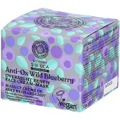 Natura Siberica Blueberry Siberica Anti-OX Wild Blueberry Overnight Renewing Face Cream-Mask 50 ml Gezichtsmasker