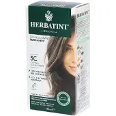 Herbatint Haarverf - Permanente Haarkleuring - Natuurlijke haarkleuring - 100% grijsdekking - Zonder gebruik van ammoniak - 5C Licht As Kastanje - 150 ml