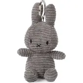 Sonstiges Nijntje - Keychain ECO Corduroy Grey - 10 cm - 4"