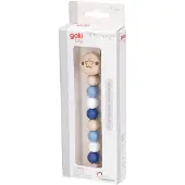 Goki Fopspeenhouder ster hout blauw