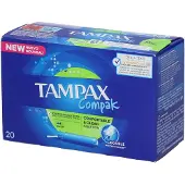 Tampax Tampoen - - Compak - Super - 20 eenheden - Gemiddelde flux