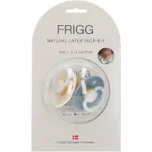 Frigg Latex Fopspeen Rope Night Stone - Cream 6-18 Maanden 2 St Speen