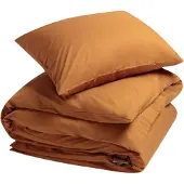 Yumeko Dekbedovertrek set Percal Katoen 140x220 Geel - Eco, Bio & Fairtrade
