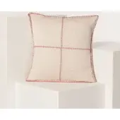 Lalay Kussenhoes 50x50 patchwork dusty rose van Lalay