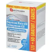 Forte pharma Zeemagnesium 450 + 60 Gratis 180 St Tabletten