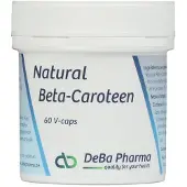 Deba Pharma Natural Beta-Caroteen 7.2mg 60 St Capsules