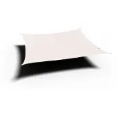 Platinum Dreamsail waterproof schaduwdoek vierkant 4x4x4x4 m - Cream
