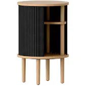 UMAGE Audacious Bijzettafel Oak | Charcoal