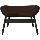 UMAGE A Conversation Stuk Ottoman Black Oak | Brown