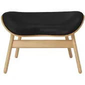 UMAGE A Conversation Piece Ottoman Oak | Black