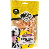 Voskes 15x Hondensnack Calcium Botjes Kip 400 Gr