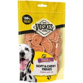 Voskes 15x Hondensnacks Kip Sushi Rolls 400 gr