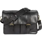Bronkey Roma Black Leather Camera Bag
