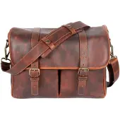 Bronkey Roma Cognac Leather Camera Bag