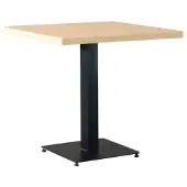 Livin24 Bistrotafel Nils melamine eiken 80 x 80 cm