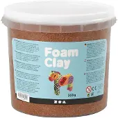 Foam Clay , 560 gr, bruin