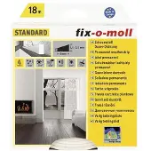 Fix-o-moll - Tochtband I-profiel - 9 Mm, 18m Wit 1 Stuk
