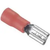 Bofix Kabelschoen. plat, vrouwtje, 4.8 mm, per 25