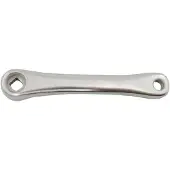 Verstegen en Van Zuiden alloy single crank. links, aluminium