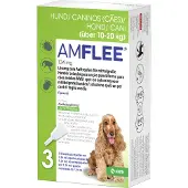 Amflee Spot-On 134 mg hond M 10 - 20 kg 2 x 3 pipetten