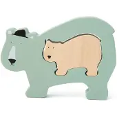 Trixie Houten babypuzzel - Mr. Polar Bear