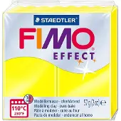 Staedtler 8010-101 Modelklei Fimo, effect neon geel