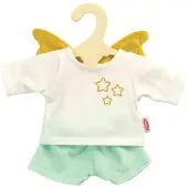 Heless poppenoutfit engel met vleugels 28-35 cm polyester.